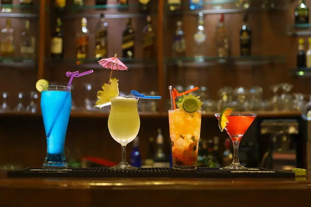 bar, wine, drink, cocktail, alcohol, pub, party, glass, liquid, beer, bartender, bottles, red, beverage, celebrate, glasses, event, celebration, bottle, drinking, restaurant, alcoh