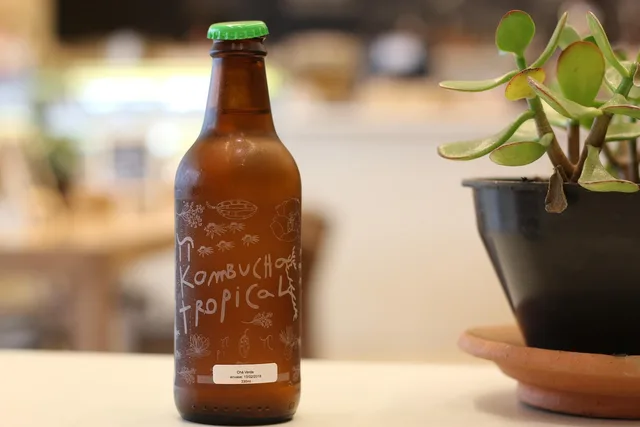 kombucha, beverage, drink, bottle, kombucha, kombucha, kombucha, kombucha, kombucha. How independent makers produce zero proof beverages: from bench batch to a co-packed run